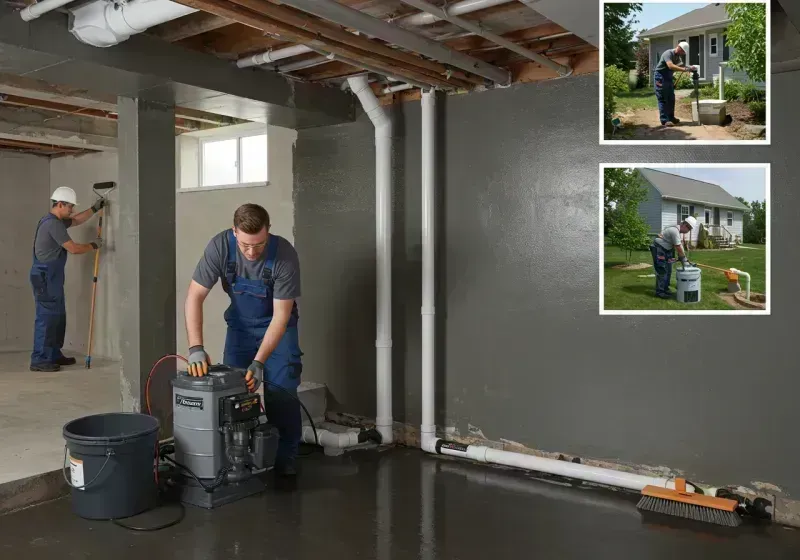 Basement Waterproofing and Flood Prevention process in Palmetto, FL